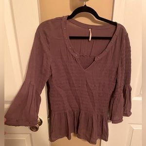 FREE PEOPLE SHIRT - EUC